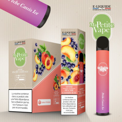 Pêche Cassis Ice - Ma petite vape - Cigarette jetable