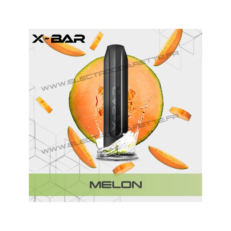 Fizzy Melon - Melon - X-Bar - Vape Pen - Cigarette jetable