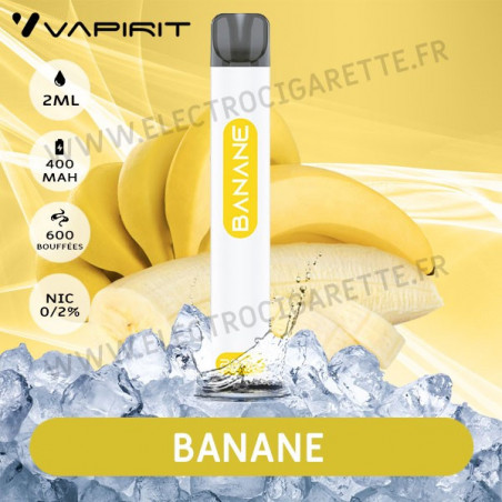 Banane - A2 - Vapirit - Vape Pen - Cigarette jetable