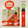 Fruits Mix - Ma mega vape - Cigarette jetable - Sans Nicotine