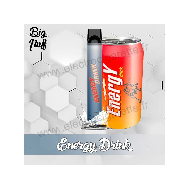 Energy Drink - Big Puff - Vape Pen - Cigarette jetable