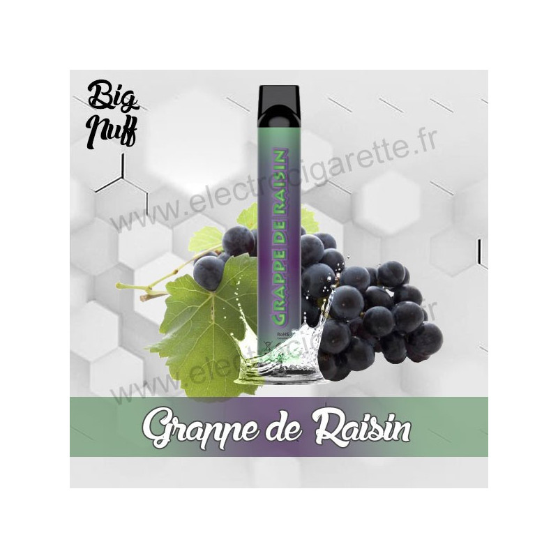 Grappe de raisin - Big Puff - Vape Pen - Cigarette jetable