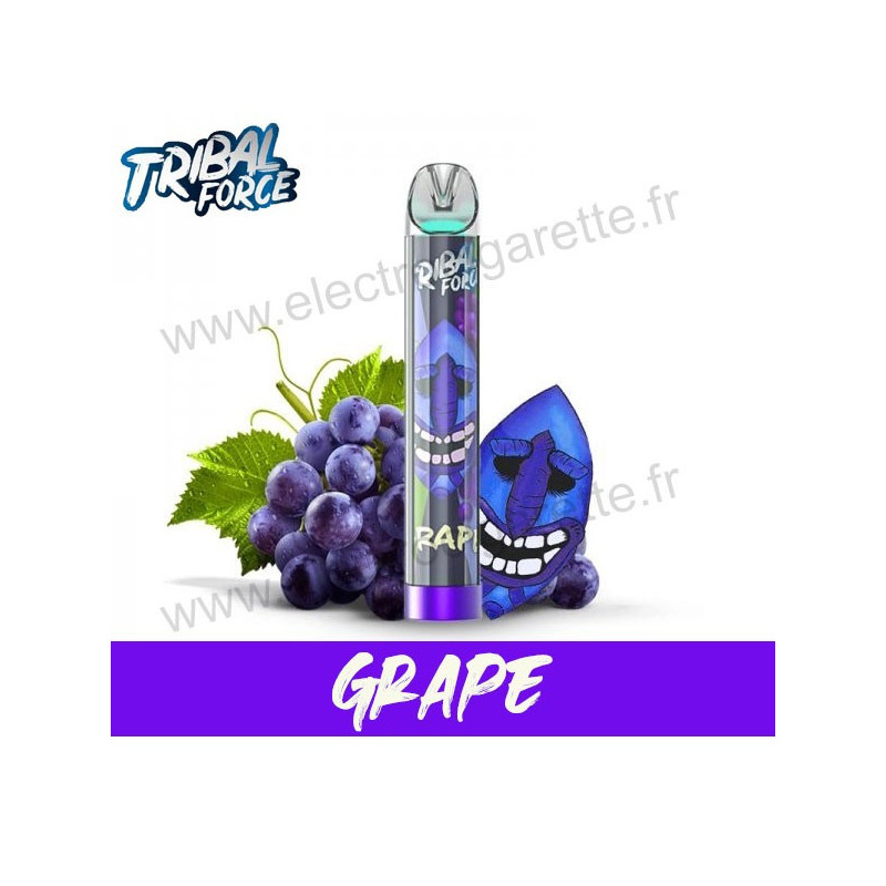 Grape - Tribal Force - Vape Pen - Cigarette jetable