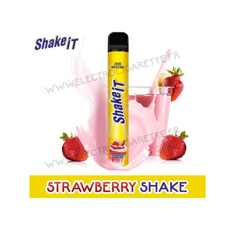 Strawberry Shake - Shake It - Vape Pen - Cigarette jetable