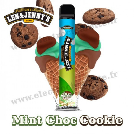Mint Chocolate Cookie - Len and Jenny's - Vape Pen - Cigarette jetable