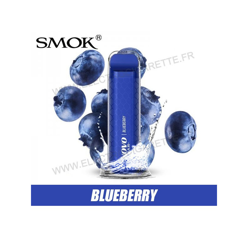 Blueberry - Novo Bar - Smok - Vape Pen - Cigarette jetable