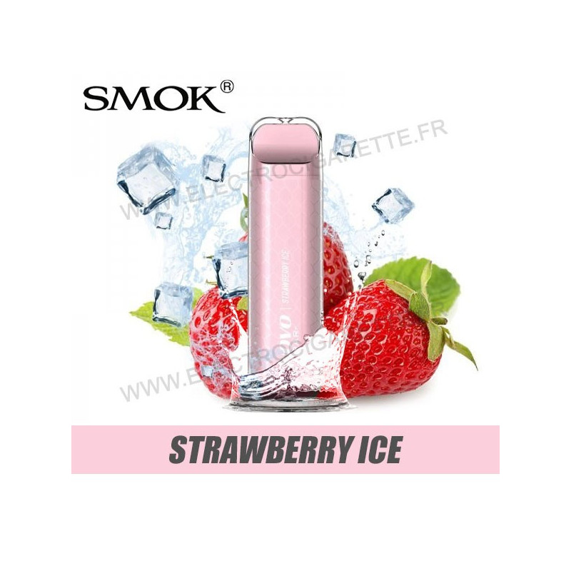 Strawberry Ice - Novo Bar - Smok - Vape Pen - Cigarette jetable