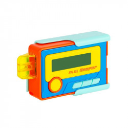 KIT POD - MINI BEEPER 1200 MAH - WIZVAPOR - Vue de côté - Blue Sunshine