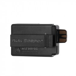 KIT POD - MINI BEEPER 1200 MAH - WIZVAPOR - Vue de dos - Old School Black