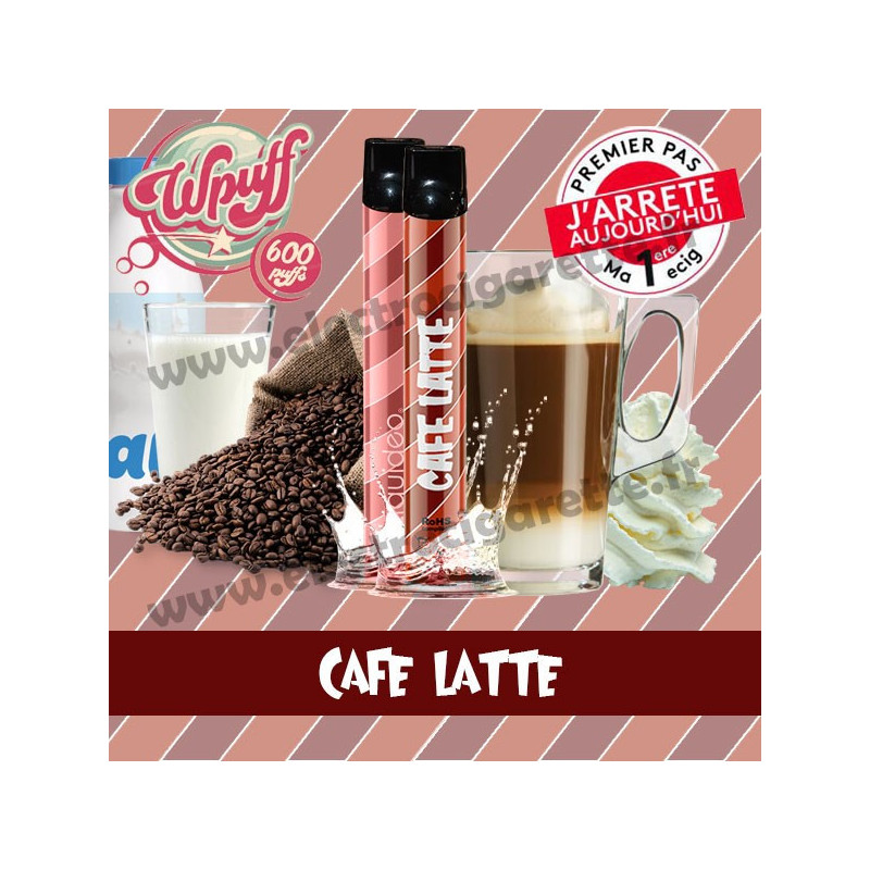 Cafe Latte - Wpuff - Vape Pen - Cigarette jetable