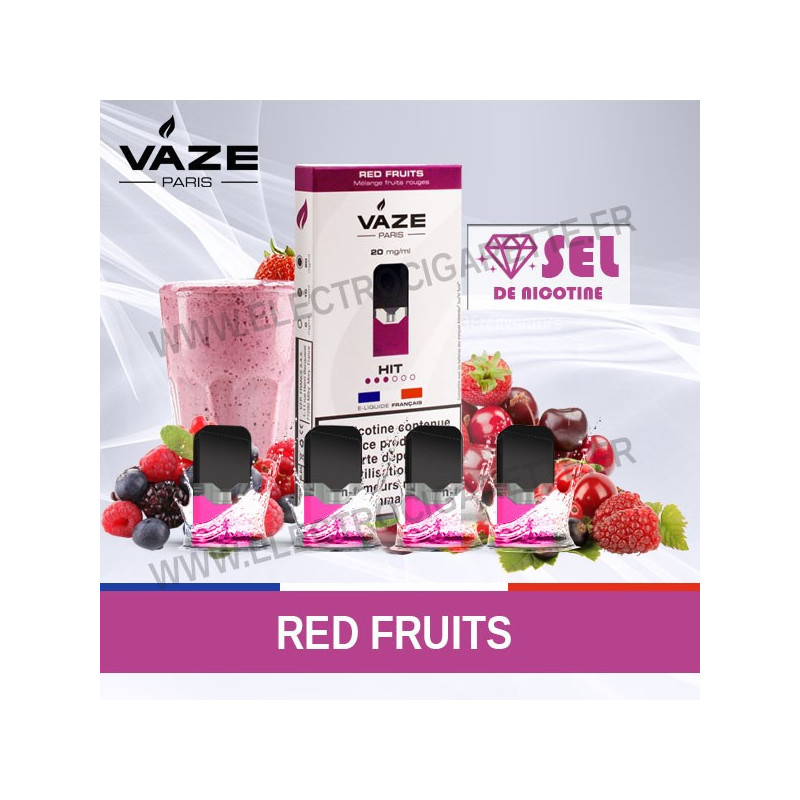 Fruits Rouges 'Red Fruits' - 4 x Vaze Pod Pré-remplie - Vaze Pod