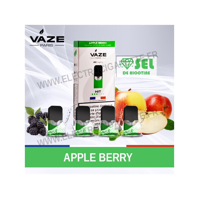 Apple Berry - 4 x Vaze Pod Pré-remplie - Vaze Pod