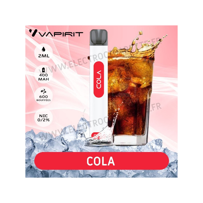 Cola - A2 - Vapirit - Cigarette jetable