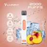 Pêche - 2000 Puffs - Vapirit - Vape Pen - Cigarette jetable