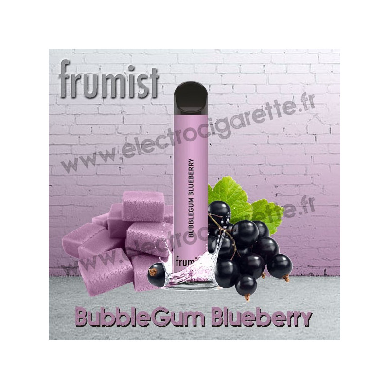 Bubblegum Blueberry - Frumist - Vape Pen - Cigarette jetable