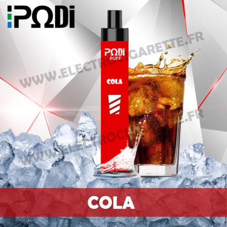 Cola - PodiPuff - Podissime - Cigarette jetable