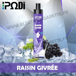 Raisin Givré - PodiPuff - Podissime - Cigarette jetable