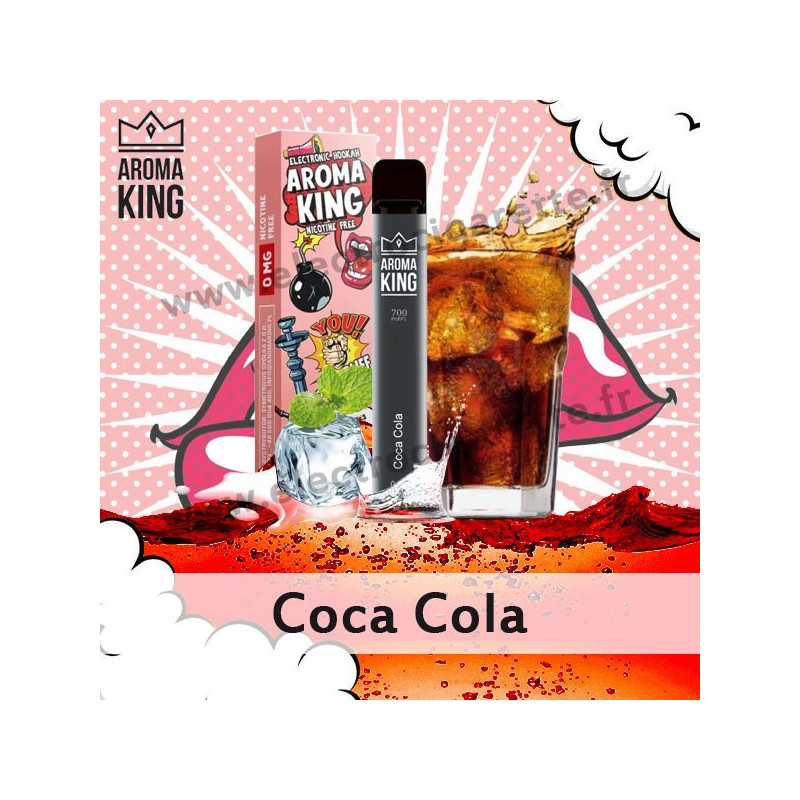 Cola - Hookah - Aroma King - Vape Pen - Cigarette jetable