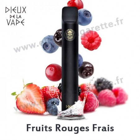 Fruits Rouges Frais - Dieux de la Vape - Vape Pen - Cigarette jetable