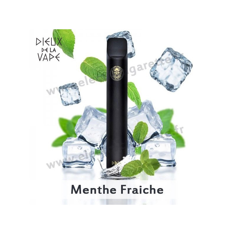 Menthe Fraiche - Dieux de la Vape - Vape Pen - Cigarette jetable