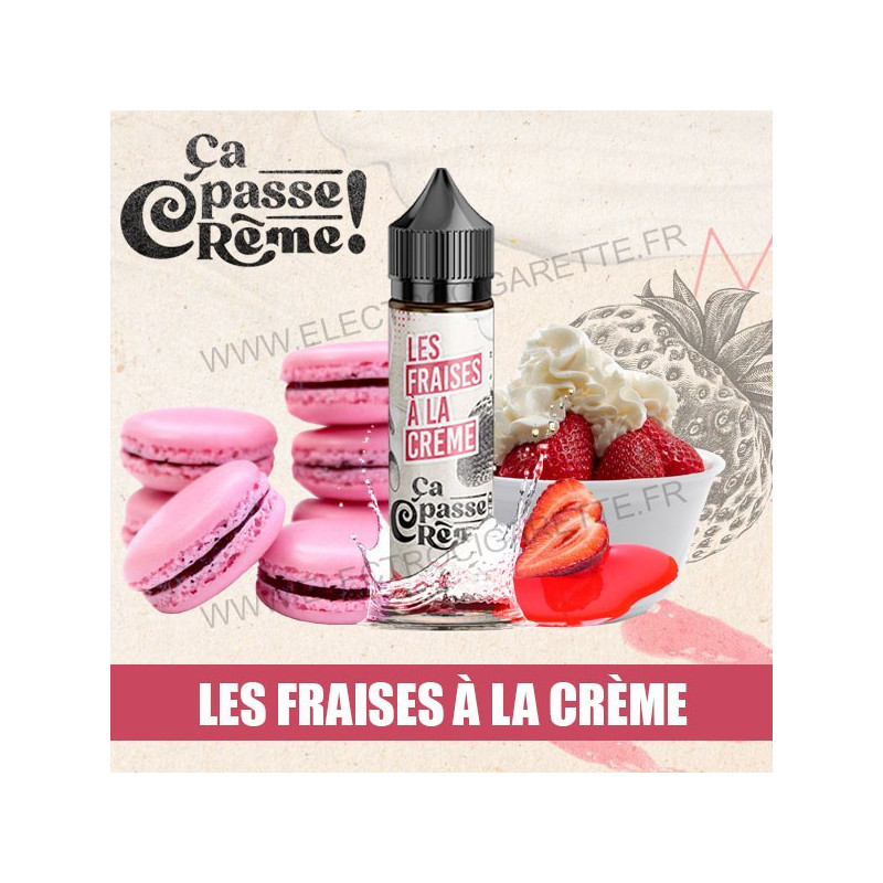 Les fraises à la crème - Ça passe crème - Toutatis - ZHC 50 ml
