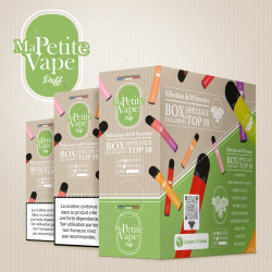 Box Top 10 - Ma petite vape - Vape Pen - Cigarette jetable
