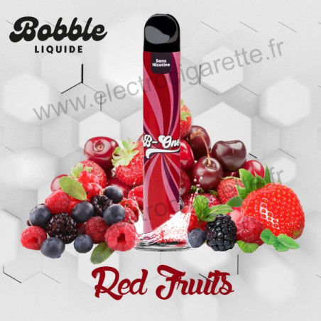 Fresh Red Fruit - B-One - Booble Liquide - Puff Vape Pen - Cigarette jetable