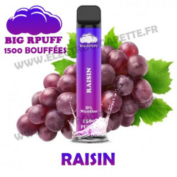 Raisin - Big Rpuff - 1500 Puff Vape Pen - Cigarette jetable