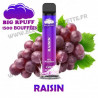 Raisin - Big Rpuff - 1500 Puff Vape Pen - Cigarette jetable