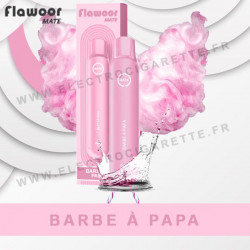 Barbe à Papa - Flawoor Mate - Vape Pen - Cigarette jetable