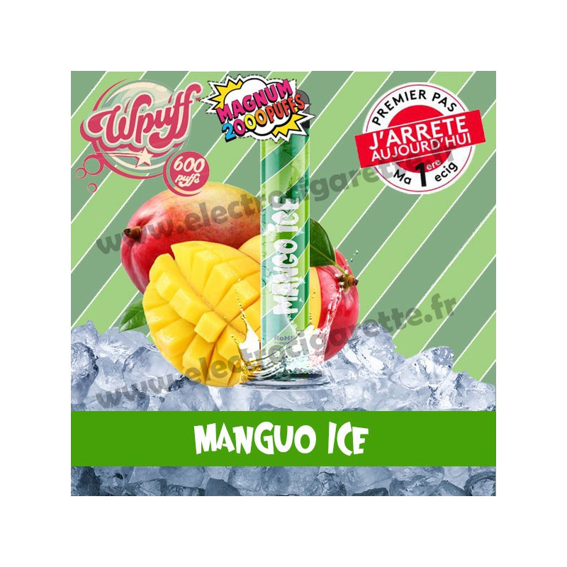 Mango Ice - Wpuff Magnum - Vape Pen - Cigarette jetable