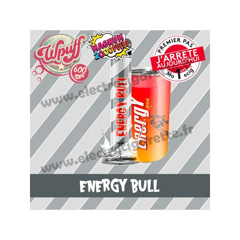 Energy Bull - Wpuff Magnum - Vape Pen - Cigarette jetable