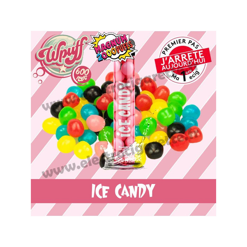Ice Candy - Wpuff Magnum - Vape Pen - Cigarette jetable