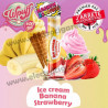 Ice Cream Banana Strawberry - Wpuff Magnum - Vape Pen - Cigarette jetable