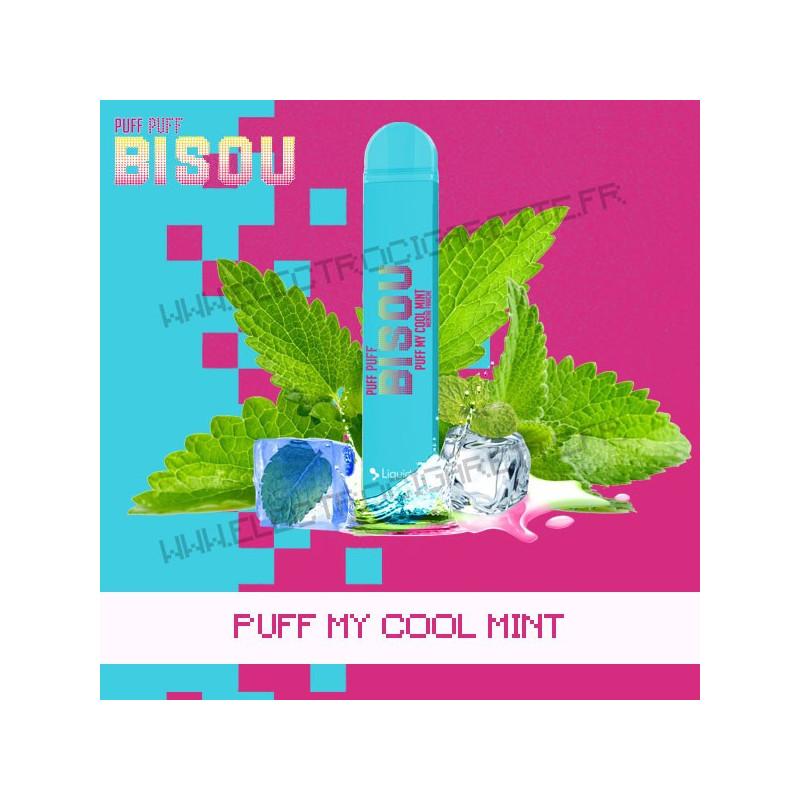 Puff my Cool Mint - Bisou - Vape Pen - Cigarette jetable