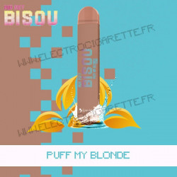 Puff my Tobacco Blonde - Bisou - Vape Pen - Cigarette jetable