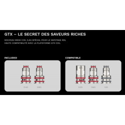 Kit Gen Air 40 1800mAh Vaporesso résistances