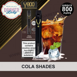 Cola Shades - Cola Ice - Dinner Lady v800 - Puff - Cigarette jetable