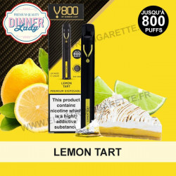 Lemon Tart - Dinner Lady v800 - Puff - Cigarette jetable