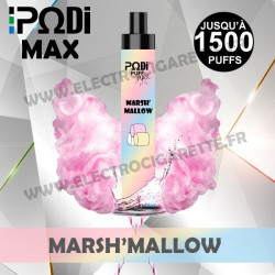 Mars'Mallow - PodiPuff Max - Podissime - Vape Pen - Cigarette jetable