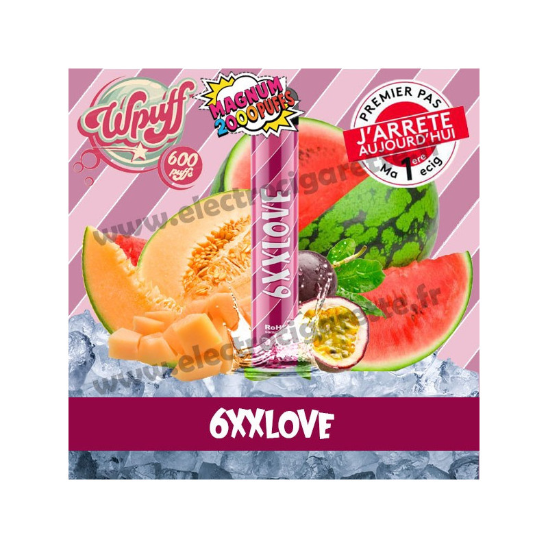 6XXLove - Wpuff Magnum - Vape Pen - Cigarette jetable