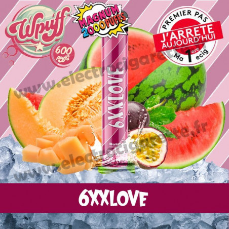 6XXLove - Wpuff Magnum - Vape Pen - Cigarette jetable