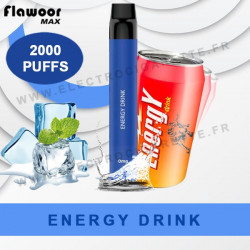 Energy Drink - Flawoor Max - 2000 Puffs - Vape Pen - Cigarette jetable