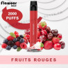 Fruits Rouges - Flawoor Max - 2000 Puffs - Vape Pen - Cigarette jetable