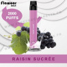 Raisin Sucré - Flawoor Max - 2000 Puffs - Vape Pen - Cigarette jetable