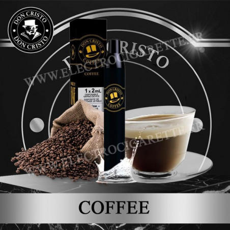 Coffee - Don Cristo - PGVG Labs - Vape Pen - Cigarette jetable