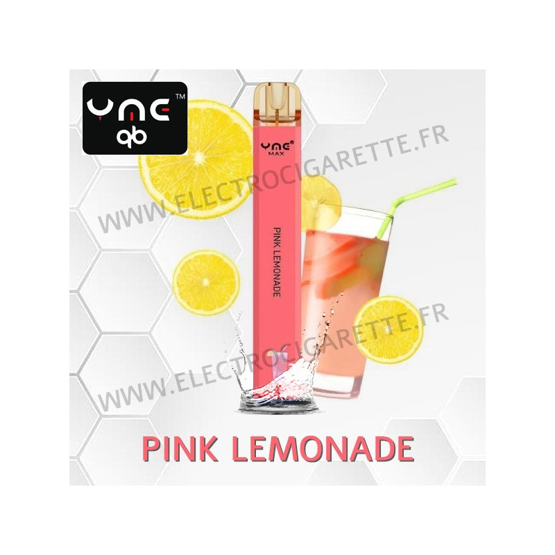 Pink Lemonade - YME - Vape Pen - Cigarette jetable