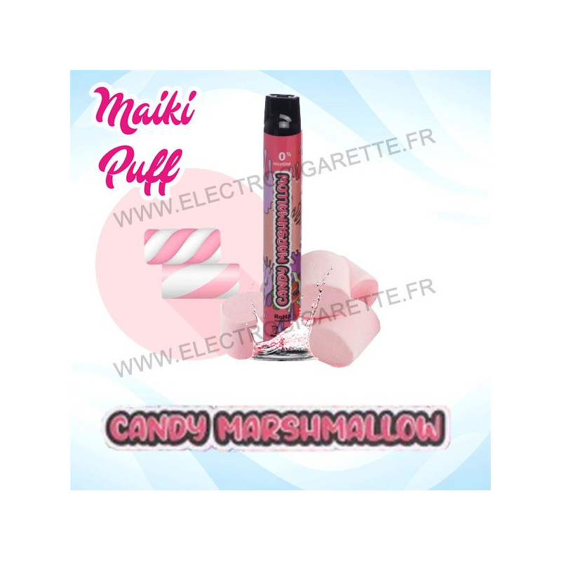 Candy Marshmallow - Maiki Puff - Vape Pen - Cigarette jetable