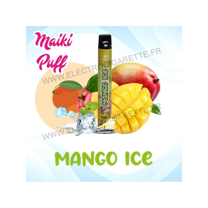 Mango Ice - Maiki Puff - Vape Pen - Cigarette jetable