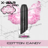 Cotton Candy - X-Bar Pro - 1500 puff - Vape Pen - Cigarette jetable